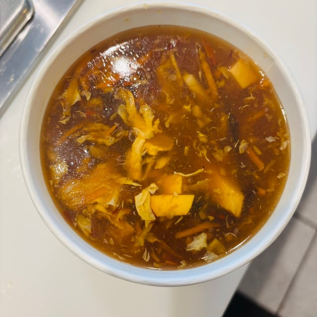 Hot & Sour Soup.
